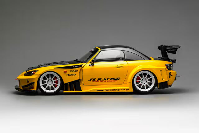 [ Pre-order ] M85120 MOTORHELIX 1:18 Honda S2000 J's Racing New Indy Yellow Pearl