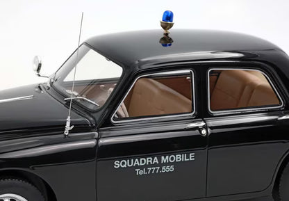 [ Pre-order ] RGM18003POL BBR 1:18 Alfa Romeo 1900 by RGM Design Squadra Mobile Polizia (No Case)