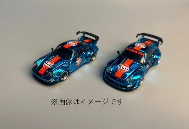 [ Pre-order ] Flame 1:64 RWB 993 Chrome Blue