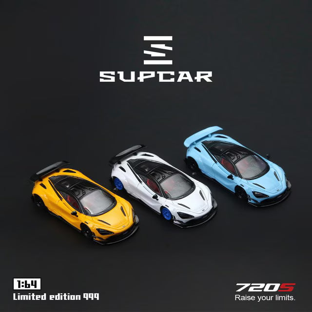 [ Pre-order ] SC64047 SUPCAR SC 1:64 McLaren 720S Silica White