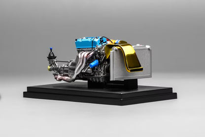 [ Pre-order ] M90125 MOTORHELIX 1:18 F22C J'S RACING 2.6L Engine