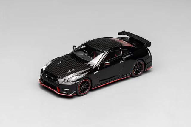 [ Pre-order ] M63524 MOTORHELIX 1:64 Nissan GT-R NISMO (R35) Special Edition 2022 Meteor Black Flake Pearl