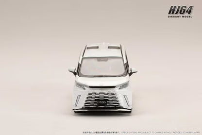[ Pre-order ] HJ645076BW Hobby Japan 1:64 Lexus LM Custom Version 6-Seater 500h (RHD) / Black Interior Sonic Quartz