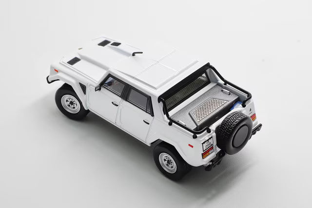 [ Pre-order ] KS-094-504 Shadow Pro 1:64 Lamborghini LM002 Pearl White (LHD)
