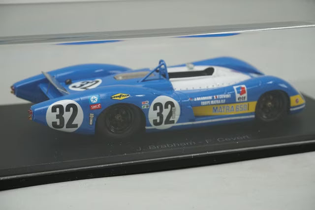 1:43 Spark S3556 Matra MS650 Le Mans 24H 1970 #32 J.Brabham / F.Cevert