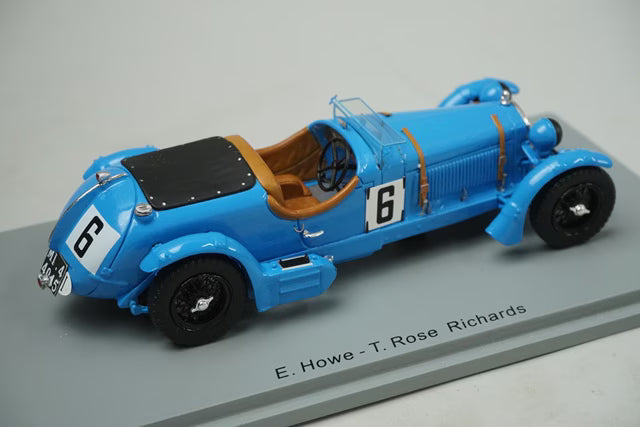 1:43 Spark S3887 Alfa Romeo 8C Le Mans 1934 #6 E. Howe / T. Rose Richards