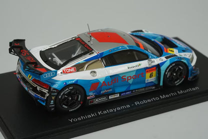1:43 Spark SGT049 Audi R8 LMS GT300 Super GT 2022 #6 Yoshiaki Katayama / R. Melli
