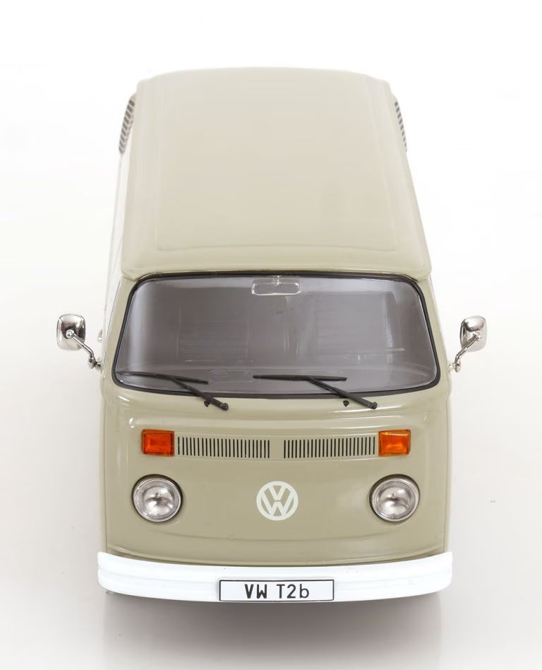 [ Pre-order ] KKDC181411 KK scale 1:18 Volkswagen T2b Kastenwagen 1972 light gray