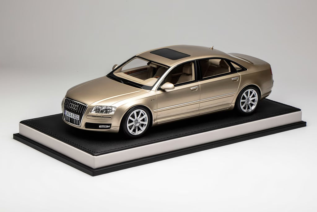 [ Pre-order ] MH030IBP MOTORHERIX 1:18 Audi A8 L W12 2008 Impala Beige Pearl