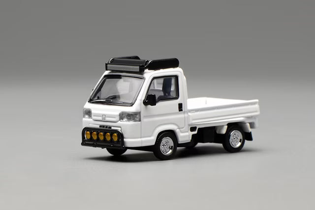 [ Pre-order ] M65615 MOTORHELIX 1:64 Honda Acty Truck Customized Edition, Taffeta White