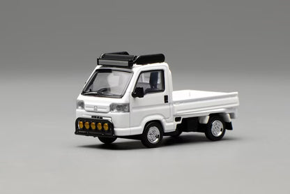 [ Pre-order ] M65615 MOTORHELIX 1:64 Honda Acty Truck Customized Edition, Taffeta White