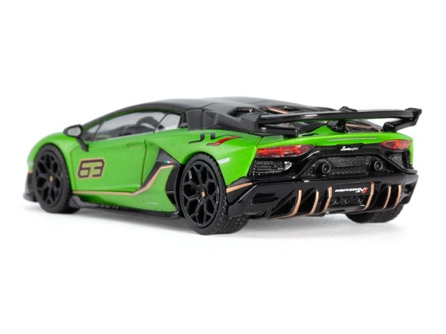 HS002-05 HUNG HING TOYS 1:64 Lamborghini Aventador SVJ (Green)