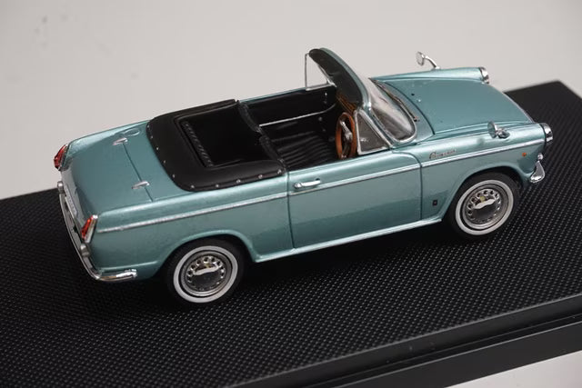 1:43 EBBRO 43715 Daihatsu Compano Spider 1965 Blue