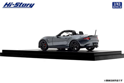 [ Pre-order ] HS562MG Hi-Story 1:43 Mazda SPIRIT RACING ROADSTER (2025) Machine Gray Premium Metallic
