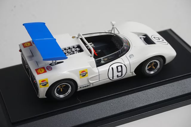 1:43 EBBRO 43495 Nissan R381 (1968)GP #19 White