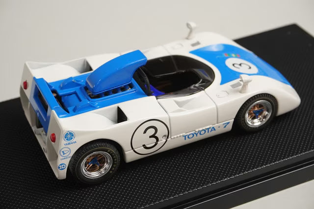 1:43 EBBRO 43664 Toyota-7 Japanese GP 1969 #3 White/Blue