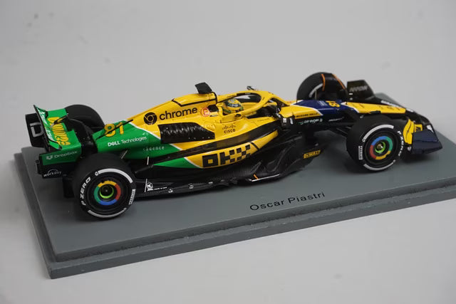 1:43 Spark S9539 McLaren F1 Team MCL38 Monaco GP 2nd 2024 #81 O. Piastri
