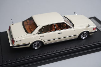 1:43 ignition model IG1451 Nissan Cedric (P430) 4-door Hardtop 280E Brougham White