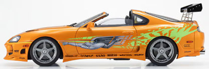 KS08975FF KYOSHO 1:18 Toyota Supra Turbo 1994 "Fast & Furious" (Orange Pearl)