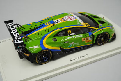 1:43 Spark SA295 Lamborghini Huracan GT3 EVO2 SJM VSR Theodore Racing #19 M. Cairoli, FIA GT World Cup Macau 2024
