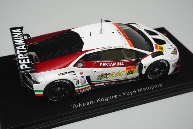 1:43 Spark SGT010 JLOC Lamborghini GT3 GT300 Super GT 2021 #88 Takashi Kogure / Yuya Motojima