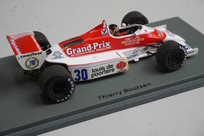 1:43 Spark S5790 Arrows A6 British GP 1983 #30 T.Boutsen
