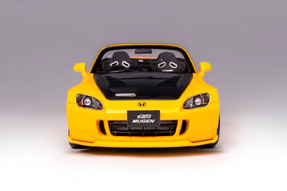 M85122 MOTORHELIX 1:18 Honda S2000 (AP2) MUGEN New Indy Yellow Pearl