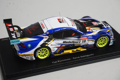 1:43 Spark SGT027 Toyota WedsSports ADVAN GR Supra BANDOH GT500 Super GT 2022 #19 Yusuke Kunimoto / Seinan Sakaguchi