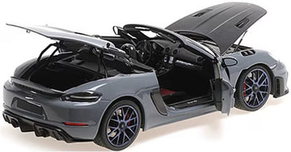 [ Pre-order ] 110063130 MINICHAMPS 1:18 Porsche Spyder RS 2024 Gray Weissach Package