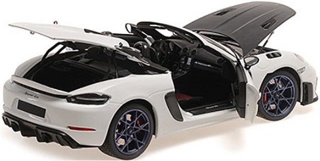 [ Pre-order ] 110063131 MINICHAMPS 1:18 Porsche Spyder RS 2024 White Weissach Package