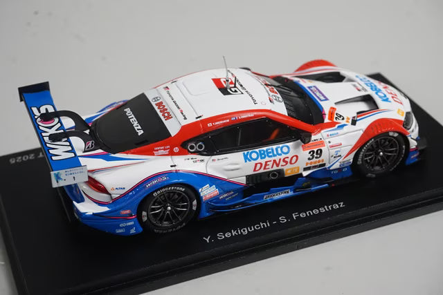 1:43 Spark 43SGT25039 DENSO KOBELCO SARD GR Supra TGR Team GT500 Super GT 2025 #39 Yuhi Sekiguchi / S. Fenestraz
