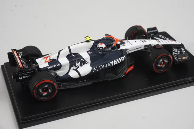 1:43 Spark SCS243 Suzuka Circuit Custom Scuderia AlphaTauri AT04 Levovo #22 Yuki Tsunoda, Japanese GP 2023