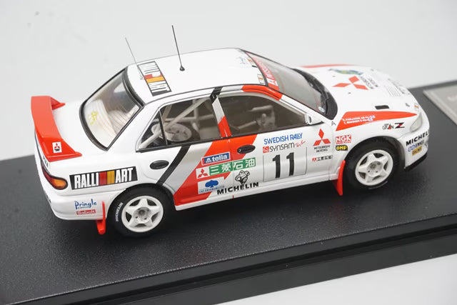 1:43 HPI 8548 Mitsubishi Mirage Lancer Evolution II Sweden 1995 #11