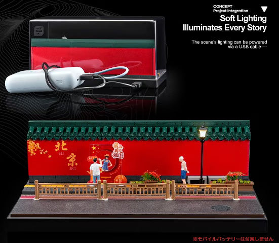SCJ82043-A 収蔵家 Diorama 1:64 Overseas City Diorama Beijing Landscape