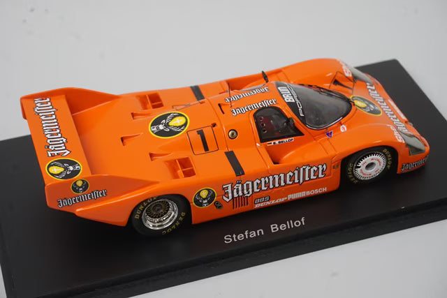 1:43 Spark SB Collection Custom Porsche 956-3. Platz DRM Norisling 1984 #1 S. Belloff Jägermeister