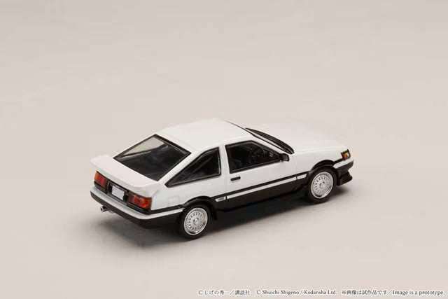 [ Pre-order ] HJDMD008B Hobby Japan 1:64 Toyota Corolla Levin (AE86) Initial D Wataru Akiyama VS Takumi Fujiwara