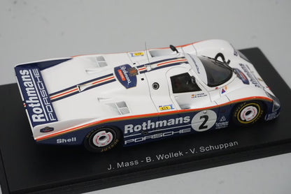 1:43 Spark S0924 Porsche 962C Le Mans 1986 #2 Rothmans specification