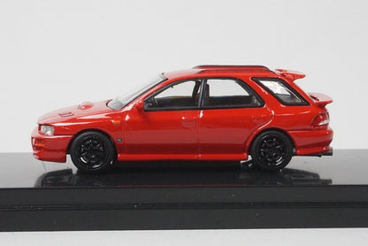 [ Pre-order ] M67106 MOTORHELIX 1:64 Subaru Impreza Wagon WRX STi Ver. VI Customized Cherry Blossom Red