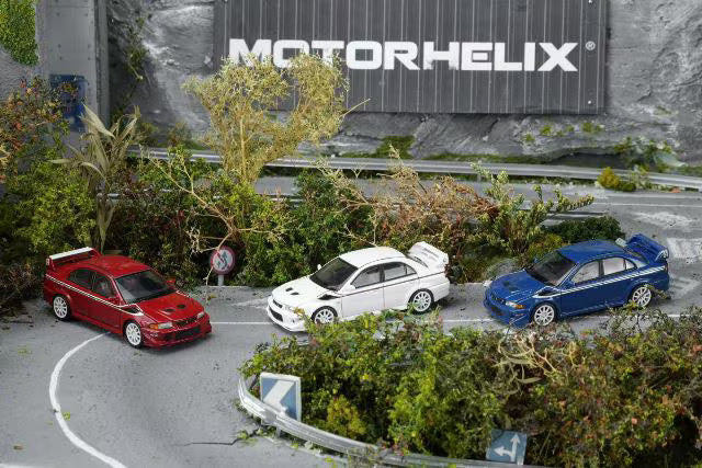 [ Pre-order ] M64301 MOTORHELIX 1:64 Mitsubishi Lancer Evolution VI GSR T.M.E Passion Red