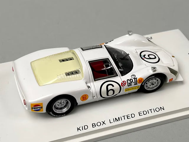 1:43 Spark SKB43026 Kidbox Custom Porsche Carrera 6 (906-120) Japanese GP 1967 #6 Shintaro Taki