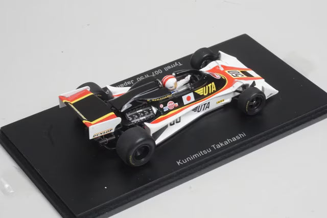 1:43 Spark S1639 Tyrrell 007 Japan GP 1977 #50 Kunimitsu Takahashi
