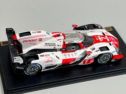 1:43 Spark TBMCE-NGR23-07 TGR Custom Toyota Gazoo Racing GR010 Hybrid Race Car #7