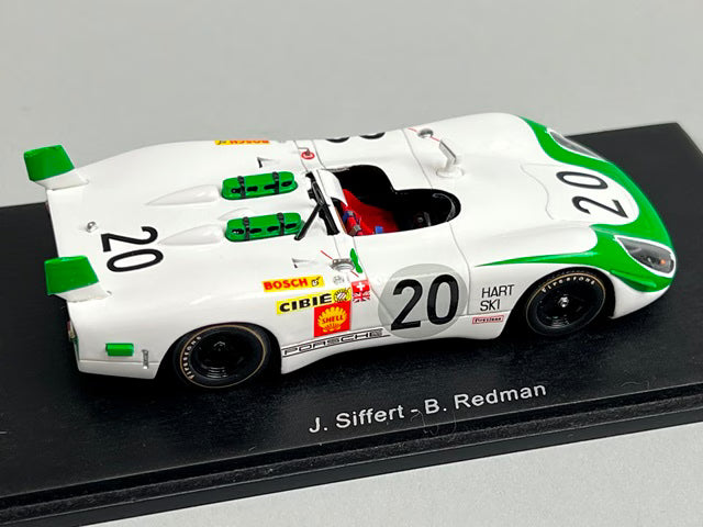 1:43 Spark S1975 Porsche 908 Le Mans 1969 #20 J. Siffert / B. Redman