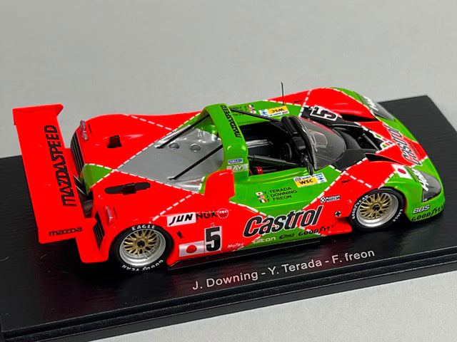 1:43 Spark S7300 Mazda Kudzu DG3 WSC Le Mans 1995 #5 J. Downing / Yojiro Terada / F. Freon