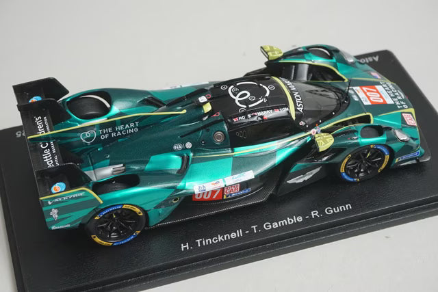 1:43 Spark S9254 Aston Martin Valkyrie Hypercar THOR Team Le Mans 24H 2025 #007 H. Tinknell / T. Gamble / R. Gunn