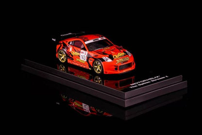 [ Pre-order ] M63851 MOTORHELIX 1:64 Nissan Fairlady Z (Z33) Option Stream Z #143 Daijiro Inada Orange
