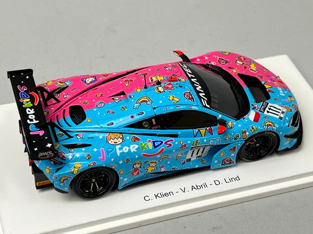 1:43 Spark SP426 McLaren 720S GT3 JP Motorsport Paul Ricard Circuit 1000km 2022 #111