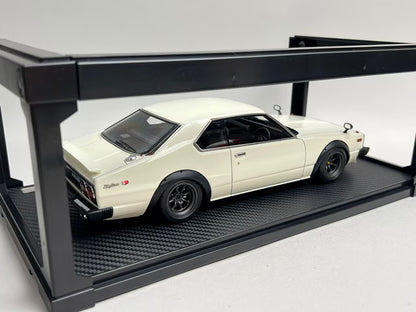 1:18 ignition model IG1080 Nissan Skyline 2000 GT-ES (C210) White