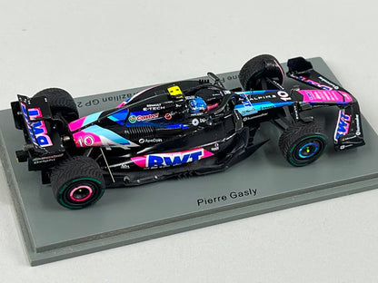 1:43 Spark S9552 BWT Alpine F1 Team A524 Brazilian GP 3rd 2024 #10 P. Gasly