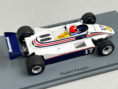 1:43 Spark S7177 March 821 Austrian GP 1982 #17 R. Keegan